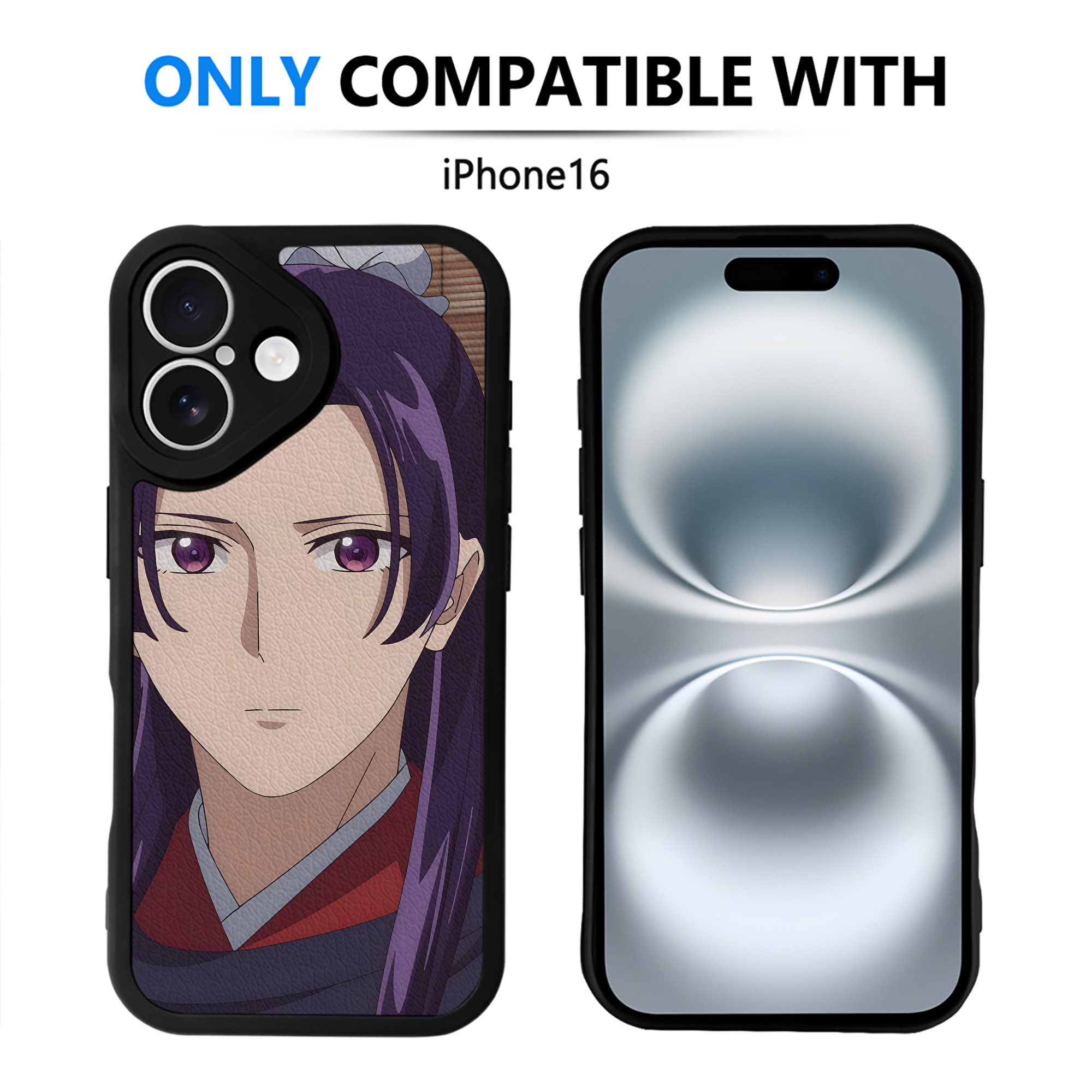 薬屋のひとりごと The Apothecary Diaries 【iPhone 16シリーズ対応】シリコンスマホケース（レザー調） 材質：シリコン